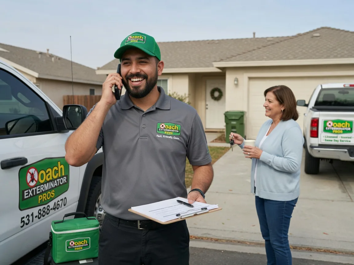 Pest Control Roach Exterminator Stafford, OH FAQs
